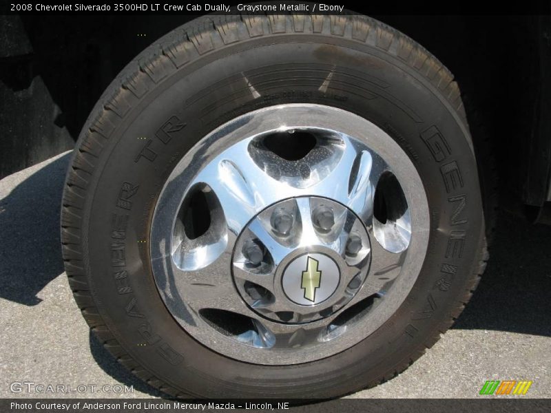 Graystone Metallic / Ebony 2008 Chevrolet Silverado 3500HD LT Crew Cab Dually