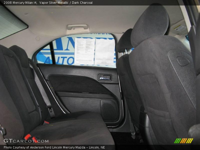 Vapor Silver Metallic / Dark Charcoal 2008 Mercury Milan I4
