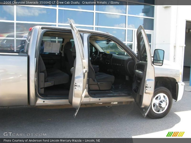 Graystone Metallic / Ebony 2008 Chevrolet Silverado 3500HD LT Crew Cab Dually