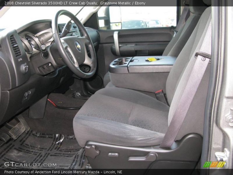 Graystone Metallic / Ebony 2008 Chevrolet Silverado 3500HD LT Crew Cab Dually