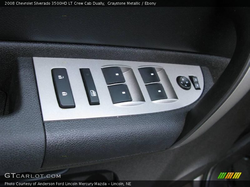 Graystone Metallic / Ebony 2008 Chevrolet Silverado 3500HD LT Crew Cab Dually