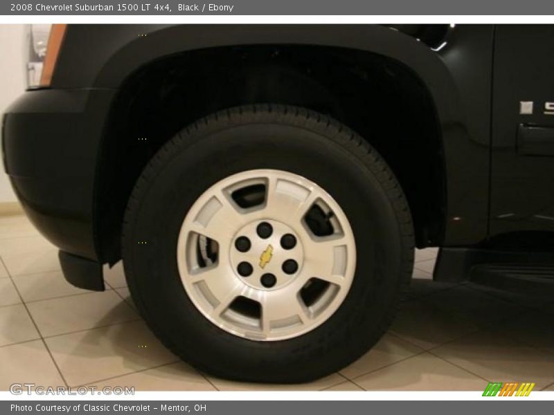 Black / Ebony 2008 Chevrolet Suburban 1500 LT 4x4