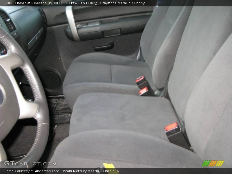 Graystone Metallic / Ebony 2008 Chevrolet Silverado 3500HD LT Crew Cab Dually