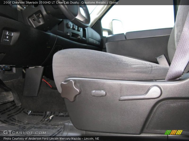 Graystone Metallic / Ebony 2008 Chevrolet Silverado 3500HD LT Crew Cab Dually