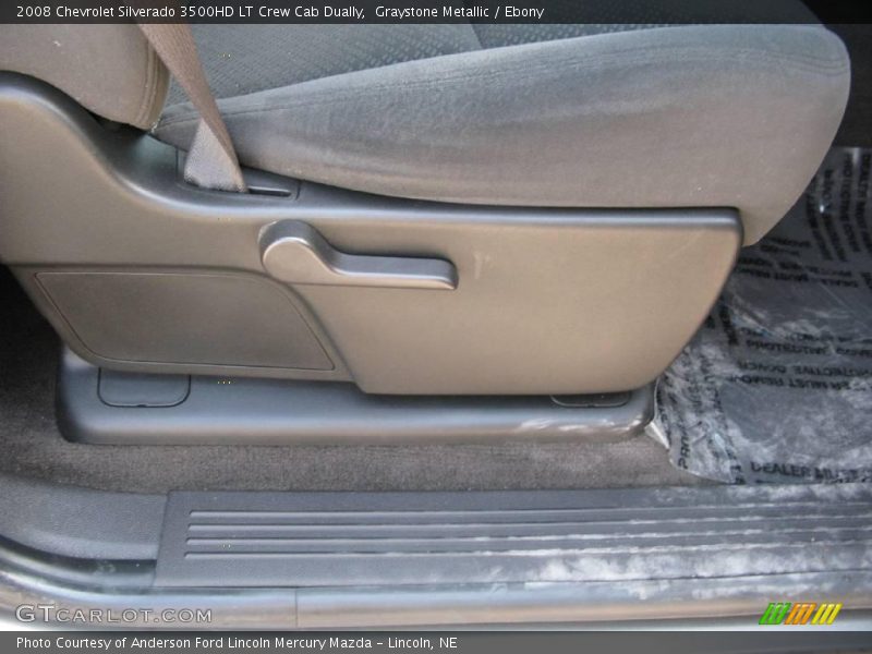 Graystone Metallic / Ebony 2008 Chevrolet Silverado 3500HD LT Crew Cab Dually