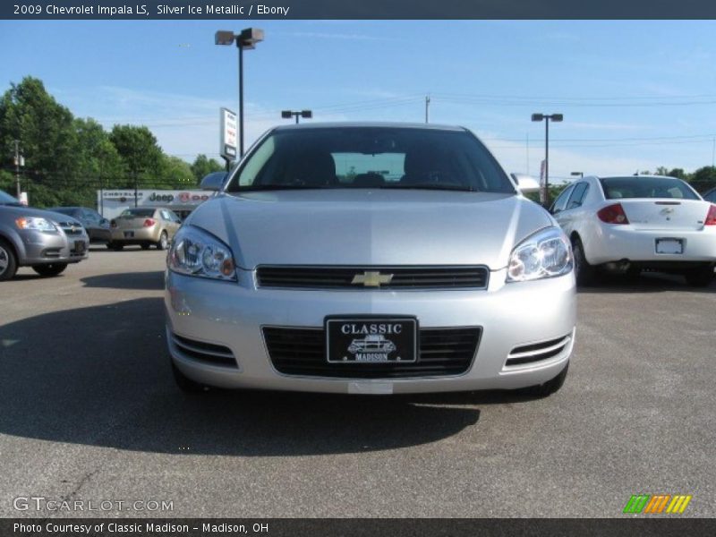 Silver Ice Metallic / Ebony 2009 Chevrolet Impala LS