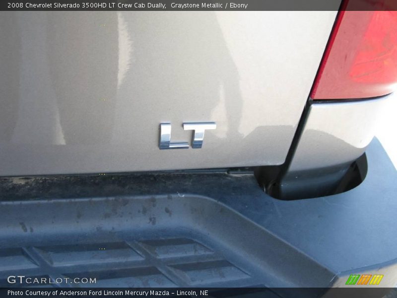Graystone Metallic / Ebony 2008 Chevrolet Silverado 3500HD LT Crew Cab Dually