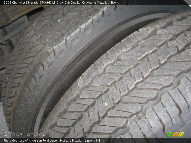 Graystone Metallic / Ebony 2008 Chevrolet Silverado 3500HD LT Crew Cab Dually