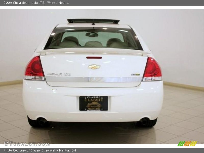 White / Neutral 2009 Chevrolet Impala LTZ