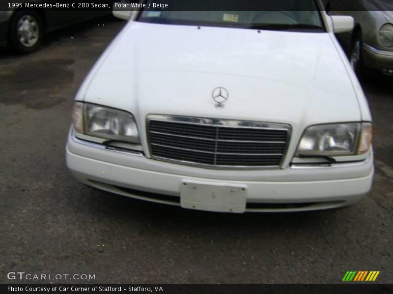 Polar White / Beige 1995 Mercedes-Benz C 280 Sedan