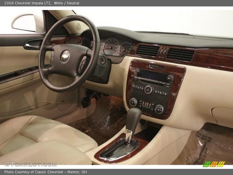 White / Neutral 2009 Chevrolet Impala LTZ