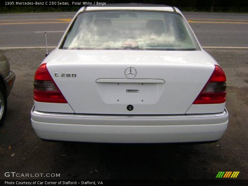 Polar White / Beige 1995 Mercedes-Benz C 280 Sedan