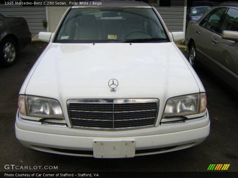 Polar White / Beige 1995 Mercedes-Benz C 280 Sedan