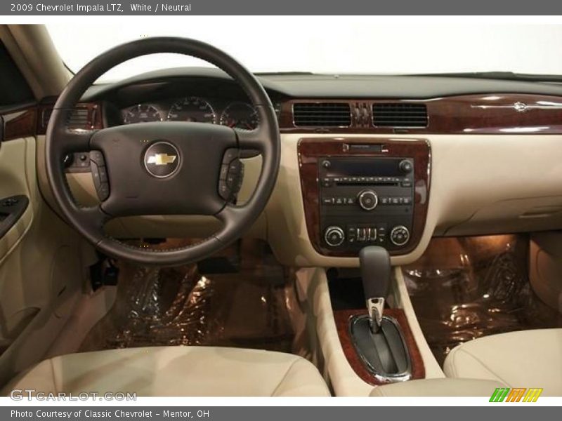 White / Neutral 2009 Chevrolet Impala LTZ