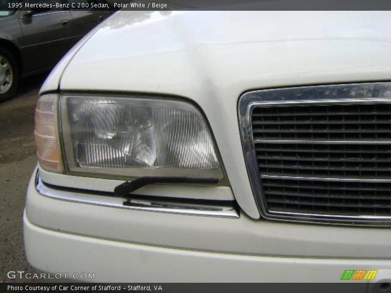 Polar White / Beige 1995 Mercedes-Benz C 280 Sedan