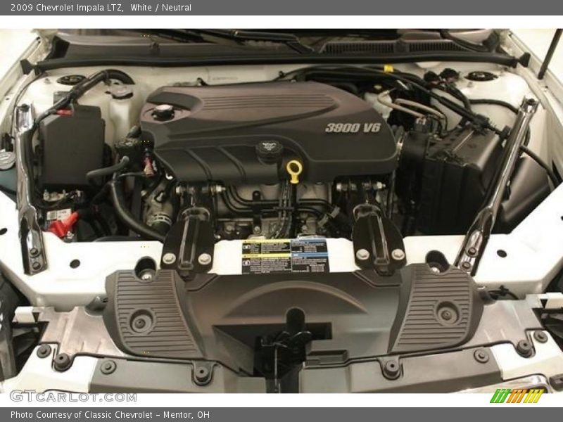 White / Neutral 2009 Chevrolet Impala LTZ