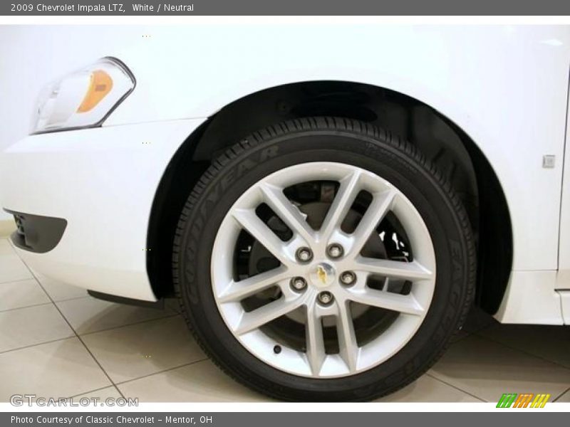 White / Neutral 2009 Chevrolet Impala LTZ