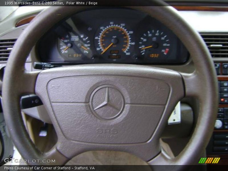 Polar White / Beige 1995 Mercedes-Benz C 280 Sedan