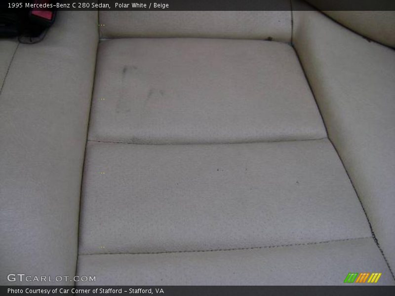 Polar White / Beige 1995 Mercedes-Benz C 280 Sedan