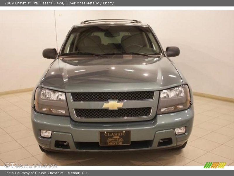 Silver Moss Metallic / Ebony 2009 Chevrolet TrailBlazer LT 4x4