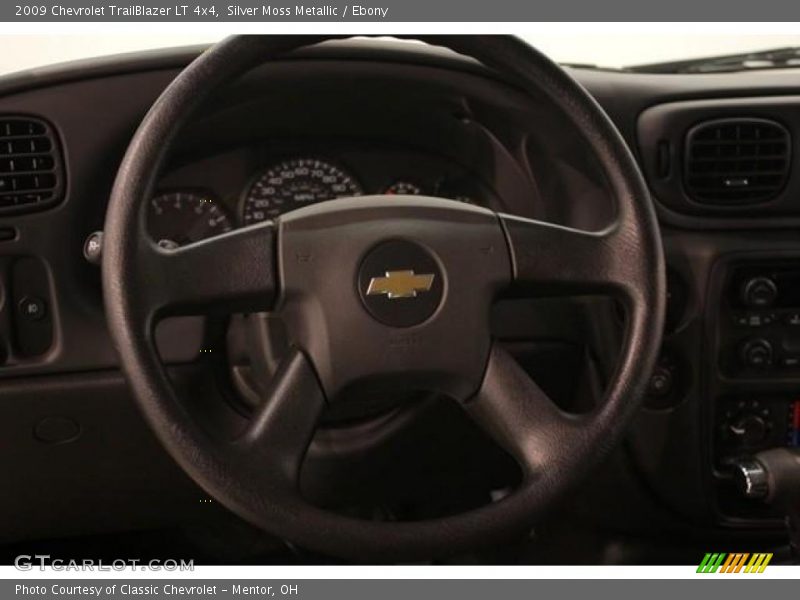 Silver Moss Metallic / Ebony 2009 Chevrolet TrailBlazer LT 4x4