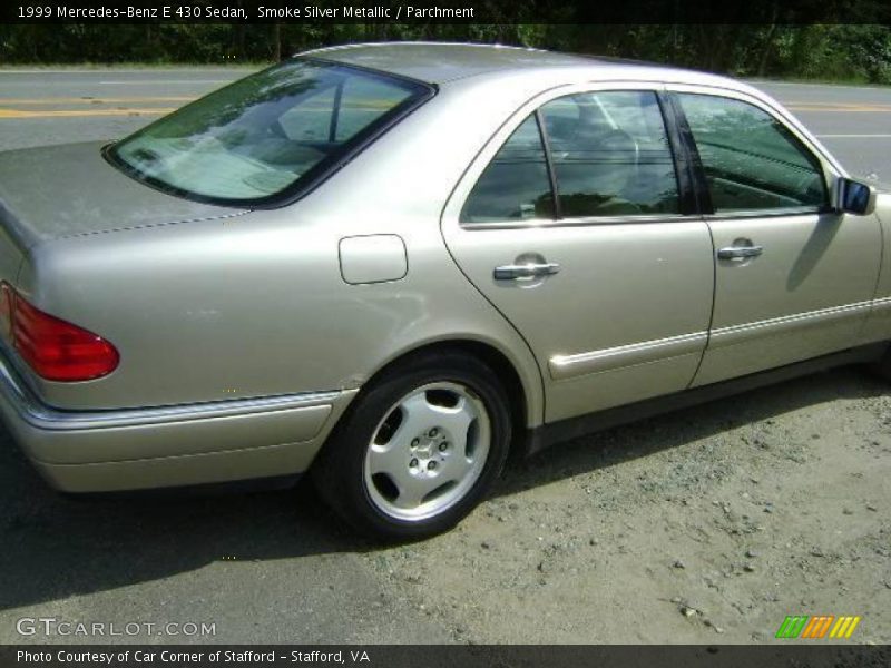 Smoke Silver Metallic / Parchment 1999 Mercedes-Benz E 430 Sedan