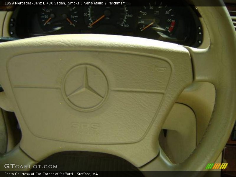 Smoke Silver Metallic / Parchment 1999 Mercedes-Benz E 430 Sedan