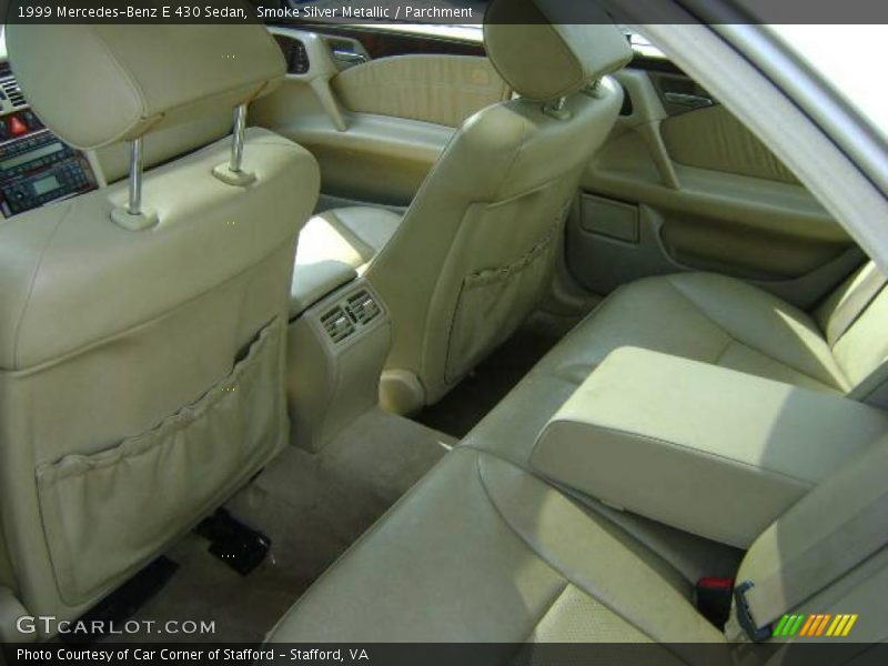 Smoke Silver Metallic / Parchment 1999 Mercedes-Benz E 430 Sedan