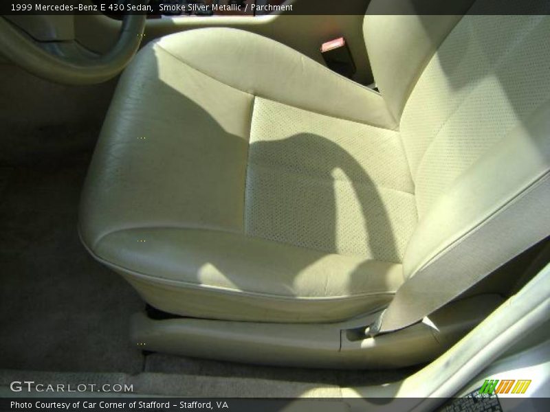Smoke Silver Metallic / Parchment 1999 Mercedes-Benz E 430 Sedan