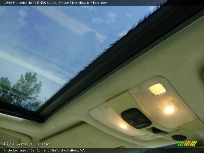 Smoke Silver Metallic / Parchment 1999 Mercedes-Benz E 430 Sedan