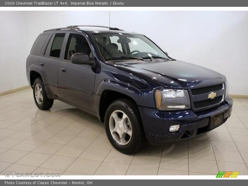 Imperial Blue Metallic / Ebony 2009 Chevrolet TrailBlazer LT 4x4
