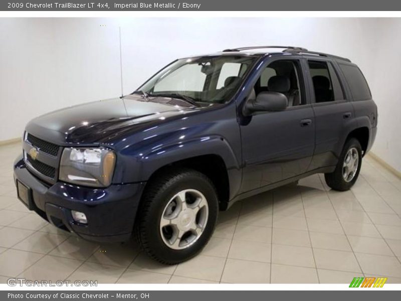 Imperial Blue Metallic / Ebony 2009 Chevrolet TrailBlazer LT 4x4