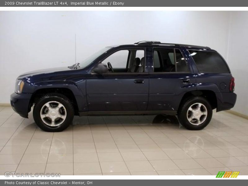 Imperial Blue Metallic / Ebony 2009 Chevrolet TrailBlazer LT 4x4