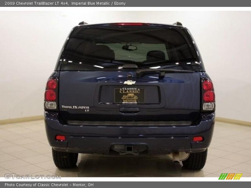 Imperial Blue Metallic / Ebony 2009 Chevrolet TrailBlazer LT 4x4