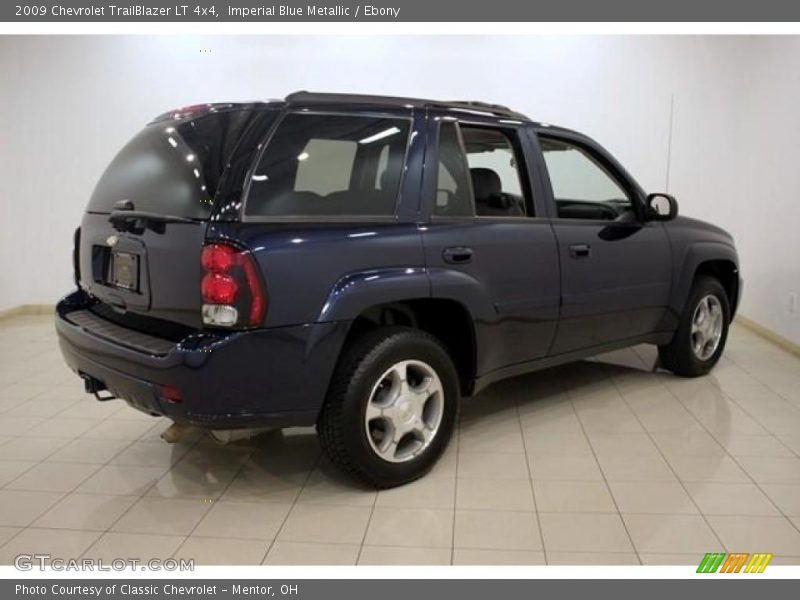 Imperial Blue Metallic / Ebony 2009 Chevrolet TrailBlazer LT 4x4