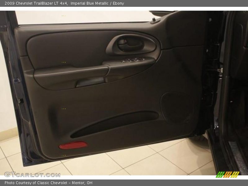 Imperial Blue Metallic / Ebony 2009 Chevrolet TrailBlazer LT 4x4