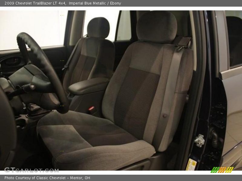 Imperial Blue Metallic / Ebony 2009 Chevrolet TrailBlazer LT 4x4