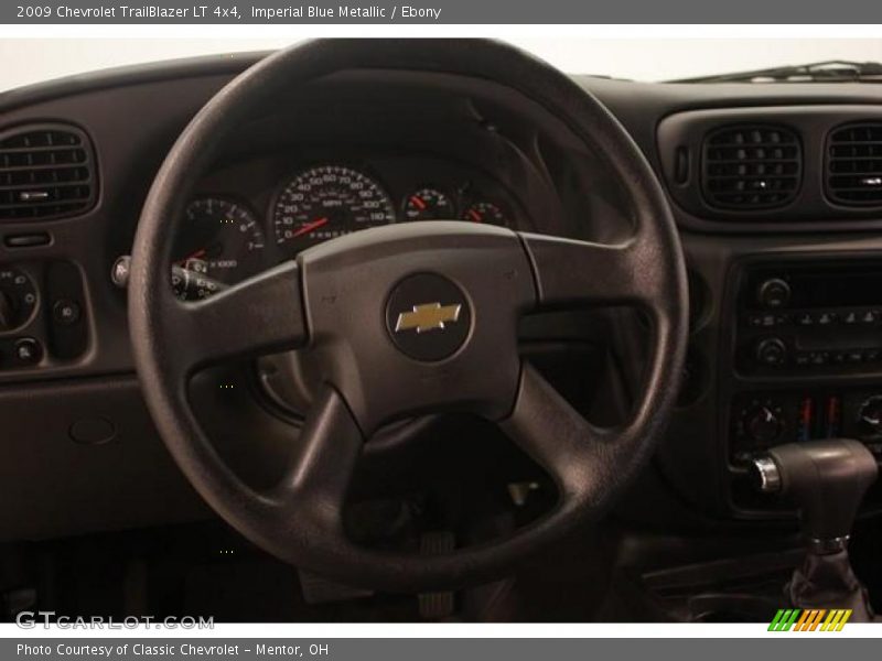 Imperial Blue Metallic / Ebony 2009 Chevrolet TrailBlazer LT 4x4