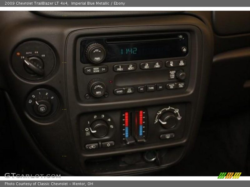 Imperial Blue Metallic / Ebony 2009 Chevrolet TrailBlazer LT 4x4
