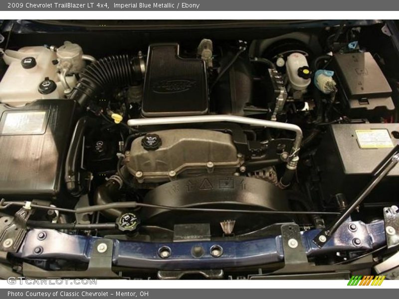 Imperial Blue Metallic / Ebony 2009 Chevrolet TrailBlazer LT 4x4