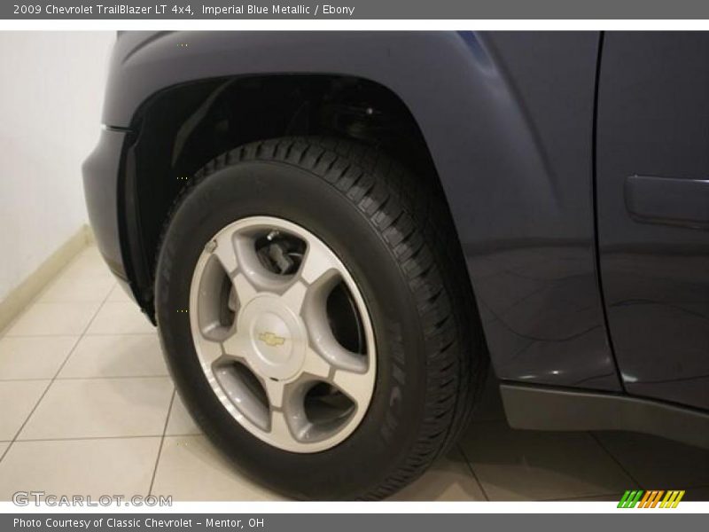 Imperial Blue Metallic / Ebony 2009 Chevrolet TrailBlazer LT 4x4