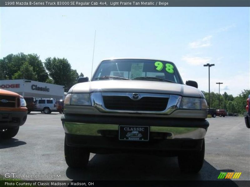 Light Prairie Tan Metallic / Beige 1998 Mazda B-Series Truck B3000 SE Regular Cab 4x4