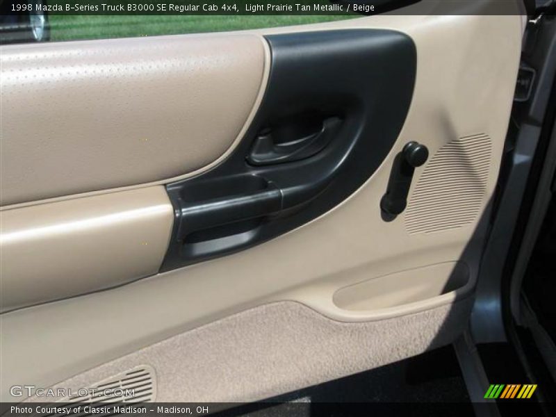 Light Prairie Tan Metallic / Beige 1998 Mazda B-Series Truck B3000 SE Regular Cab 4x4