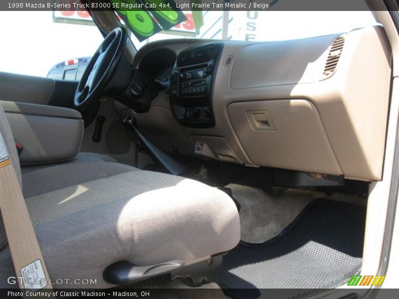 Light Prairie Tan Metallic / Beige 1998 Mazda B-Series Truck B3000 SE Regular Cab 4x4