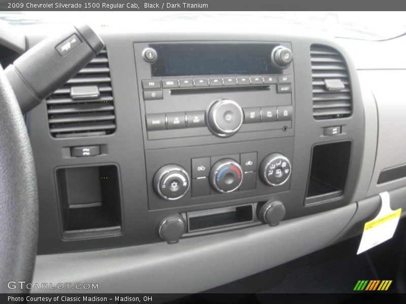 Black / Dark Titanium 2009 Chevrolet Silverado 1500 Regular Cab