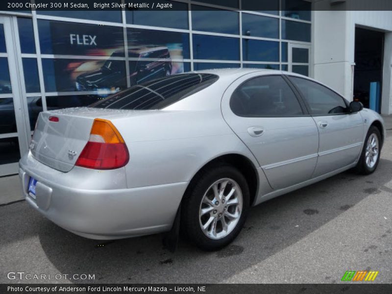 Bright Silver Metallic / Agate 2000 Chrysler 300 M Sedan