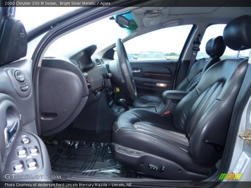 Bright Silver Metallic / Agate 2000 Chrysler 300 M Sedan
