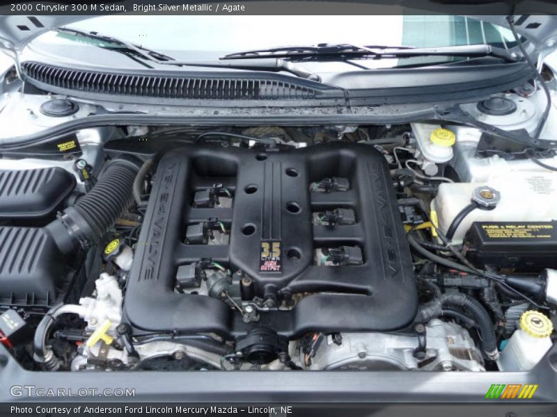 Bright Silver Metallic / Agate 2000 Chrysler 300 M Sedan
