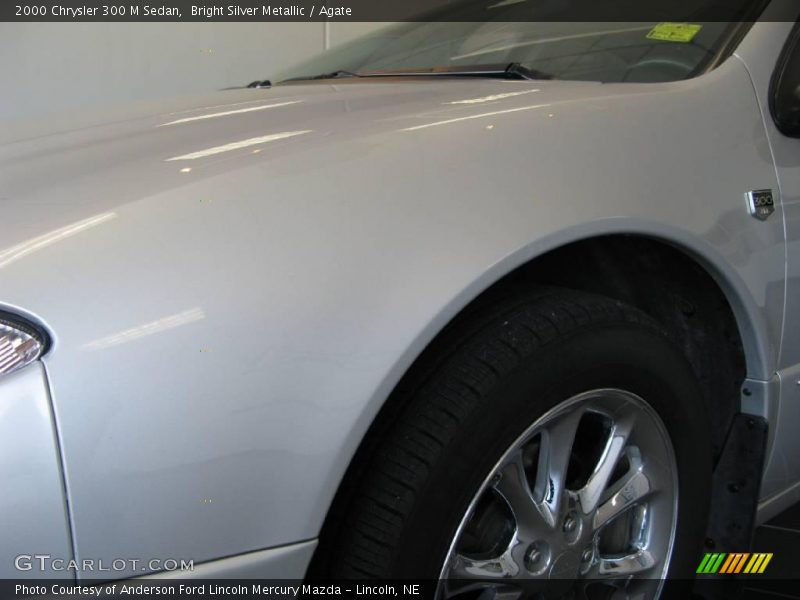 Bright Silver Metallic / Agate 2000 Chrysler 300 M Sedan