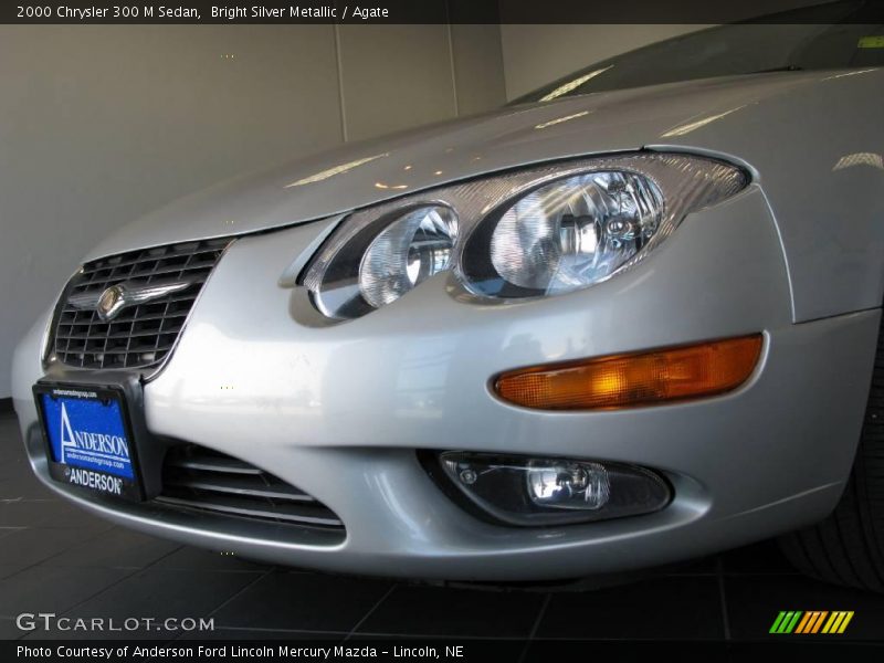 Bright Silver Metallic / Agate 2000 Chrysler 300 M Sedan